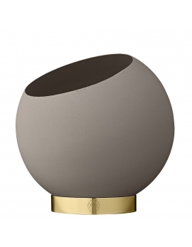 Donica Globe XS Ø 17 cm Taupe AYTM