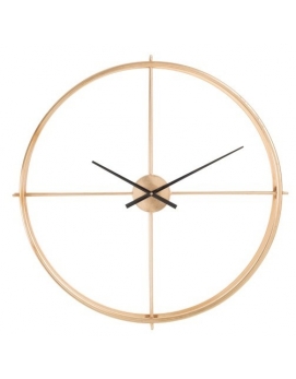 Zegar Round złoty ∅ 80 cm J-Line