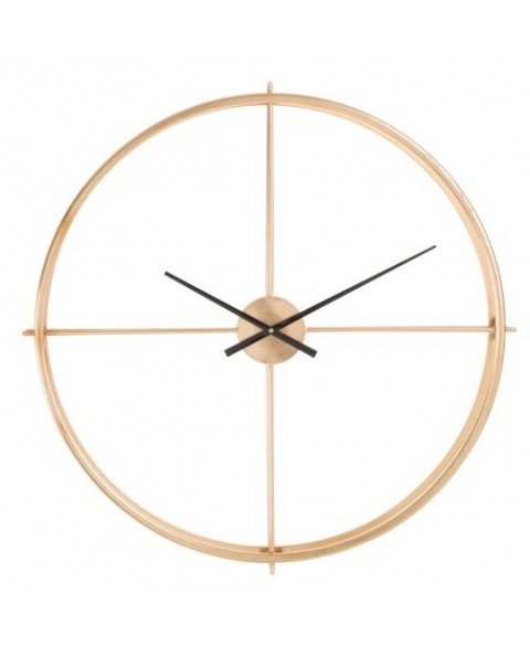 Zegar Round złoty ∅ 82 cm J-Line