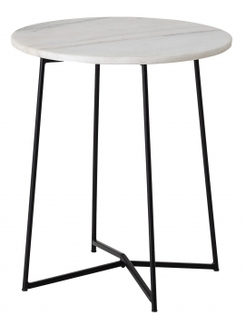 Stolik z marmurowym blatem 39 cm Anou Bloomingville