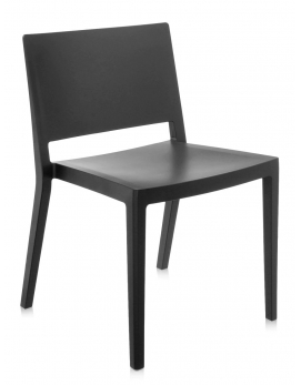 Krzesło Lizz czarny matowy  Kartell