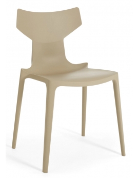 Krzesło Re-Chair szaro-brązowe Kartell