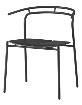 Krzesło metalowe Novo czarne AYTM