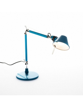 Lampa biurkowa Tolomeo Micro niebieska ARTEMIDE