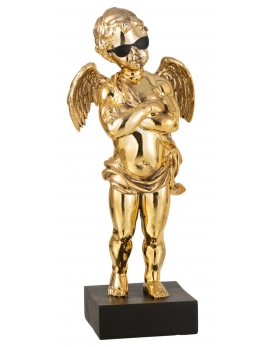 Figurka dekoracyjna Angel złota h 46cm J-Line
