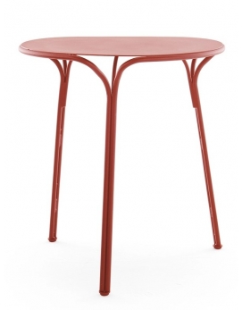 Stół Hiray Ø 65 rdzawy Kartell