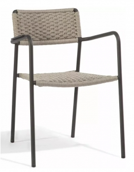 Krzesło outdoorowe Echo lava/bronze Manutti