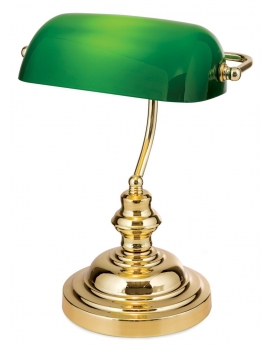 Lampa biurkowa Harvard złota Orion