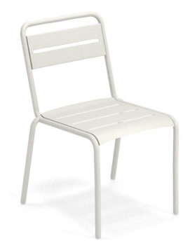 Krzesło STAR 1361 aluminium biały EMU
