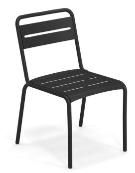 Krzesło STAR 1361 aluminium czarny EMU