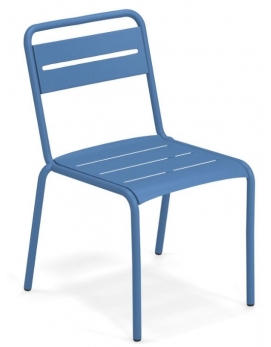 Krzesło STAR 1361 aluminium niebieski EMU