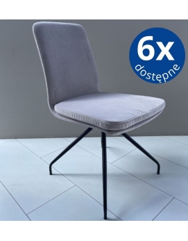 Krzesło S88 beżowa tkanina, czarny stelaż Klose