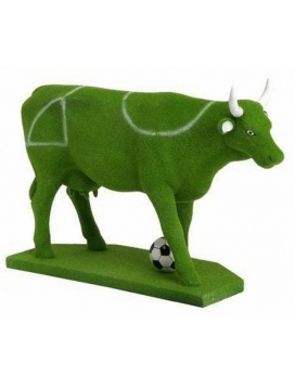 Figurka L Football Cow Cow Parade