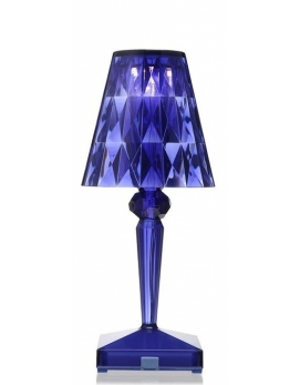 Lampa stołowa BATTERY niebieska KARTELL