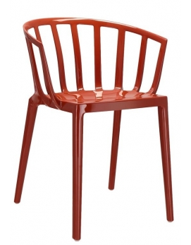 Krzesło VENICE pomarańczowe KARTELL