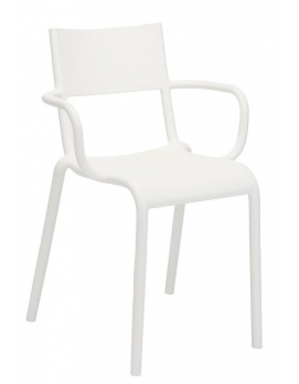 Krzesło GENERIC A białe KARTELL