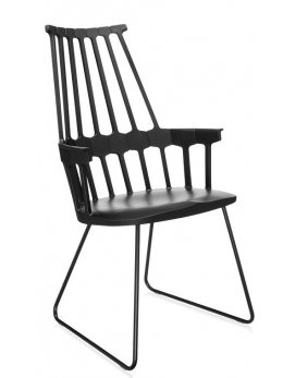 Krzesło COMBACK czarne KARTELL