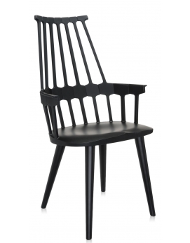 Krzesło COMBACK czarne KARTELL