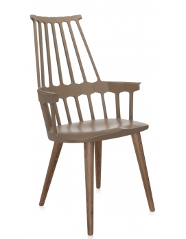 Krzesło COMBACK orzechowe KARTELL