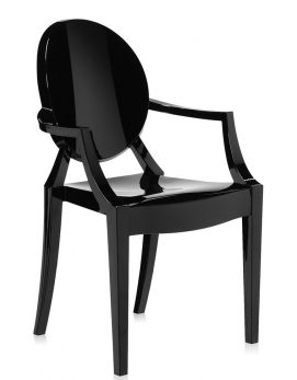 Krzesło LOUIS GHOST czarne KARTELL