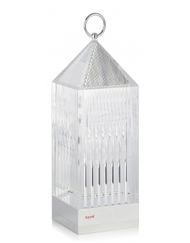 Lampion LED LANTERN kryształowy KARTELL