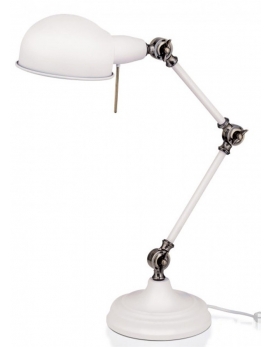 Lampa na biurko Kermit biała Orion