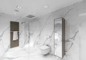 Projekt łazienki z realizacją w Katowicach